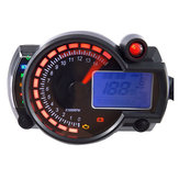 Compteur de vitesse numérique réglable pour moto LCD Odomètre numérique